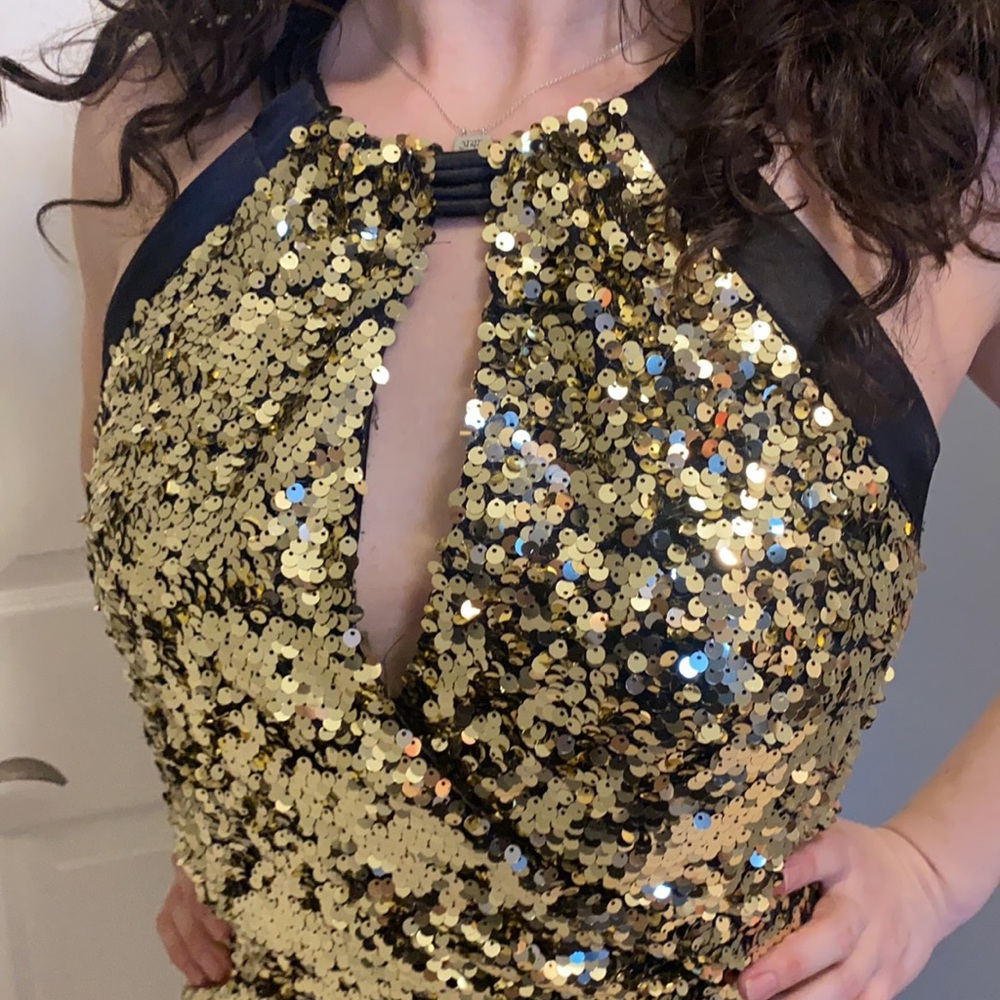 Tahari Sequin Dress